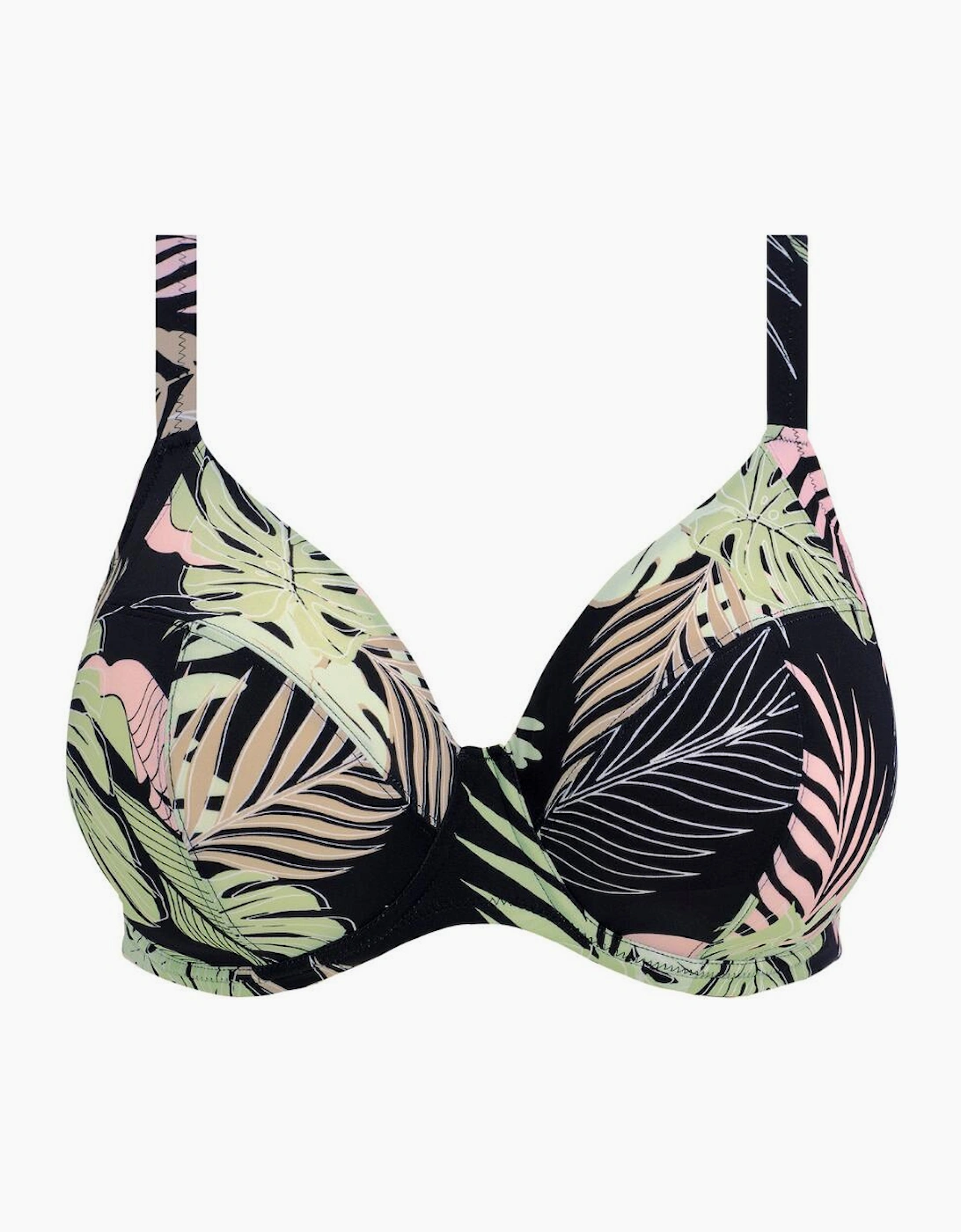 801902 Elomi Tropical Retreat Plunge Bikini Top
