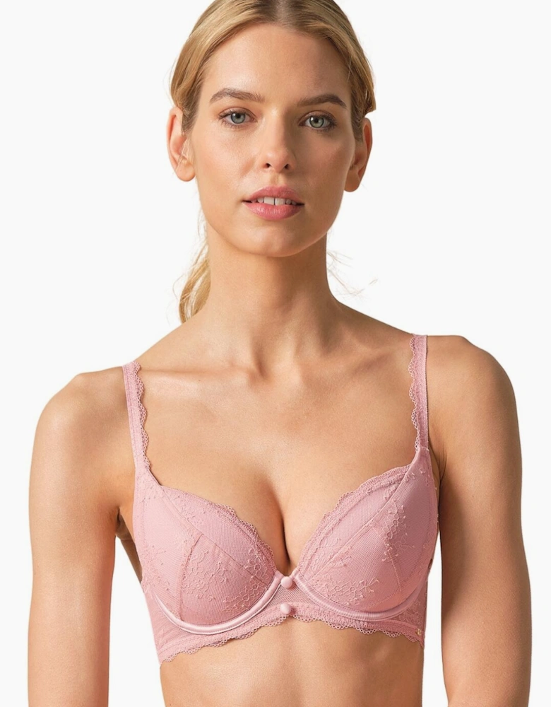 22201 Gossard Vintage Romance Padded Plunge Bra
