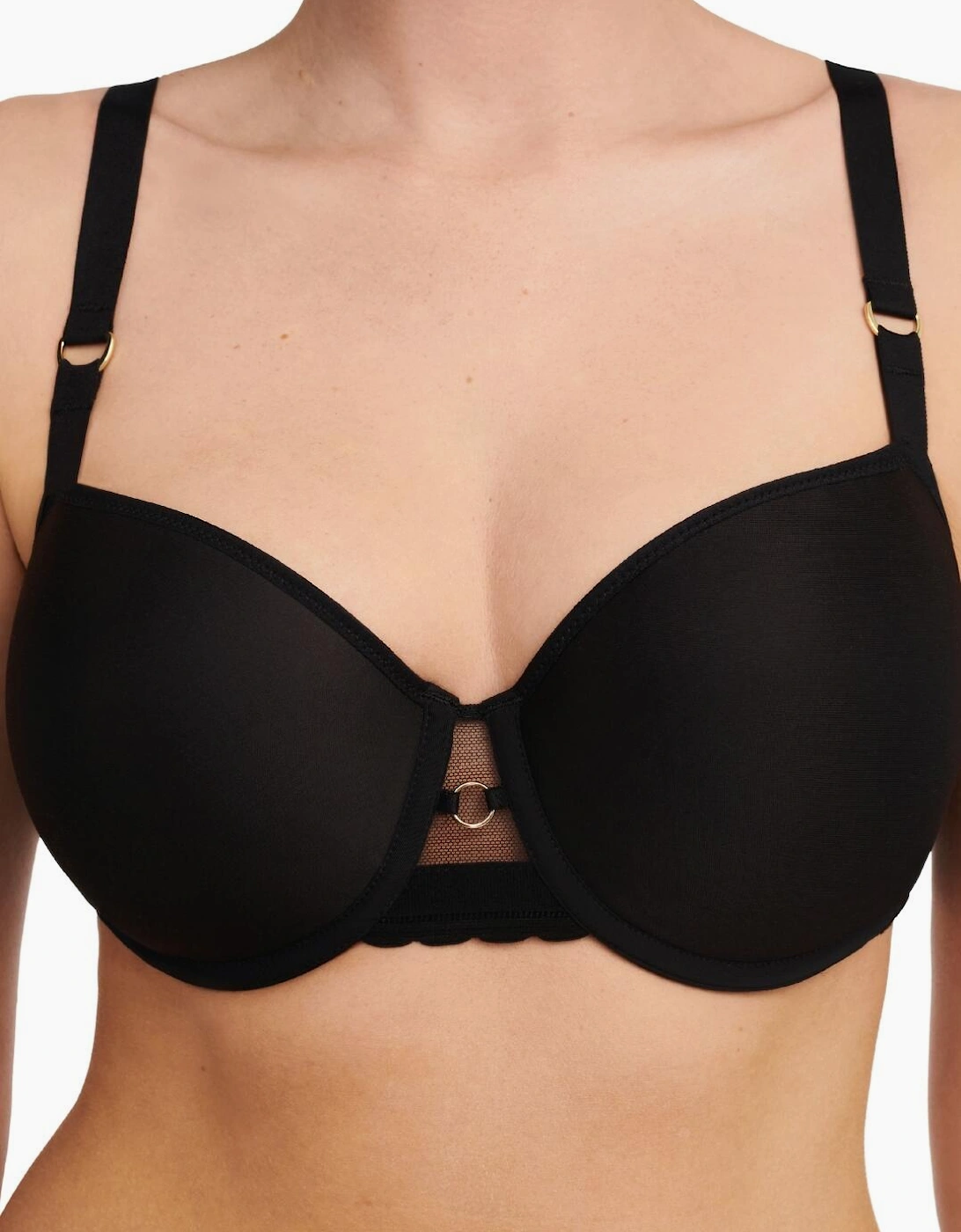 C11ZN6 Chantelle Monogram Half Cup T Shirt Bra