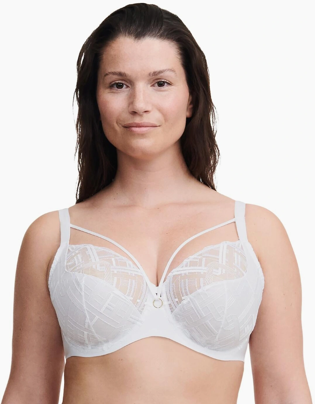 C21S10 Chantelle Graphic Support Full Cup Bra