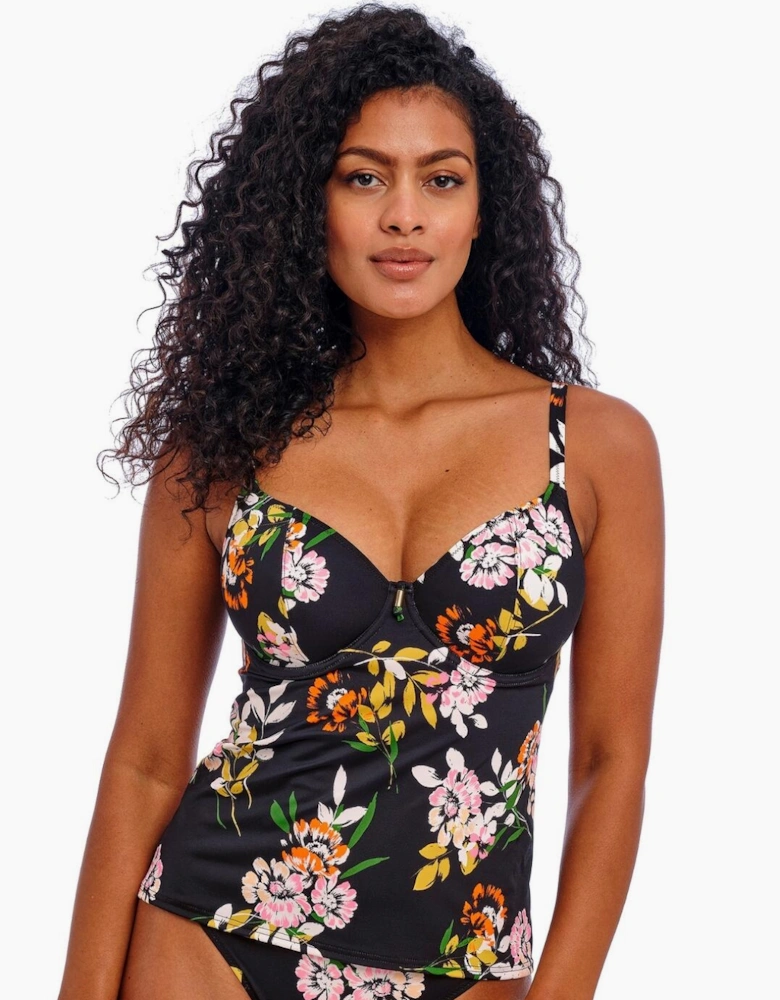 206656 Freya Twilight Soul Plunge Tankini Top