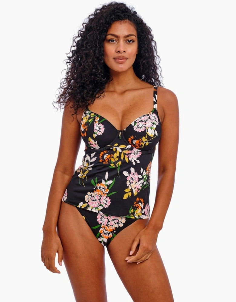 206656 Freya Twilight Soul Plunge Tankini Top