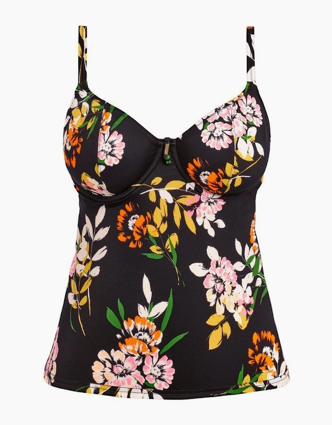 206656 Freya Twilight Soul Plunge Tankini Top