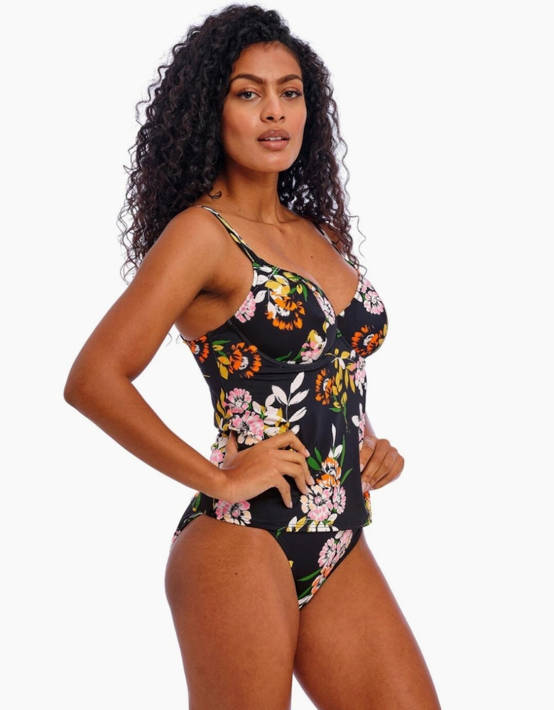 206656 Freya Twilight Soul Plunge Tankini Top