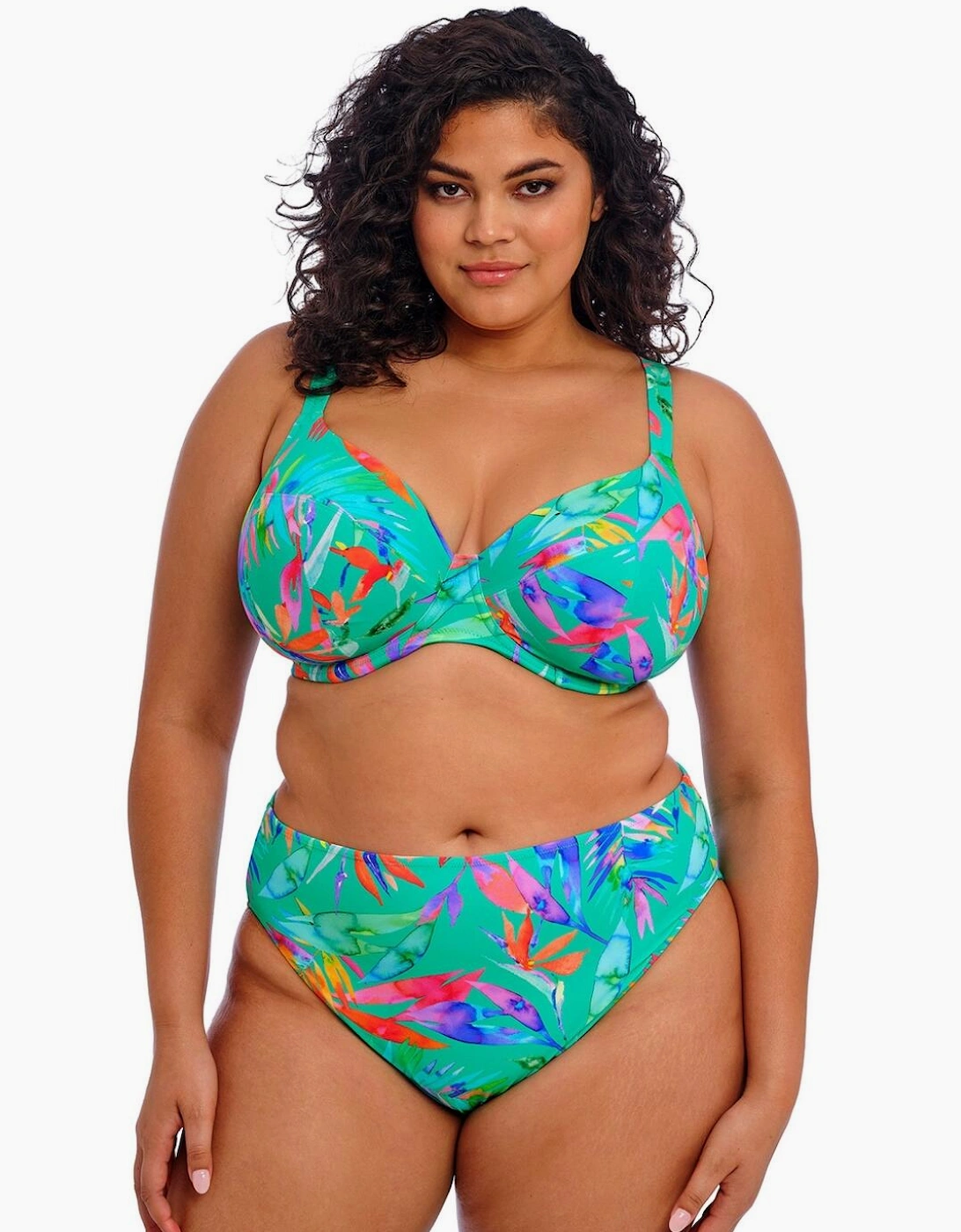 802202 Elomi Toyama Tides Plunge Bikini Top