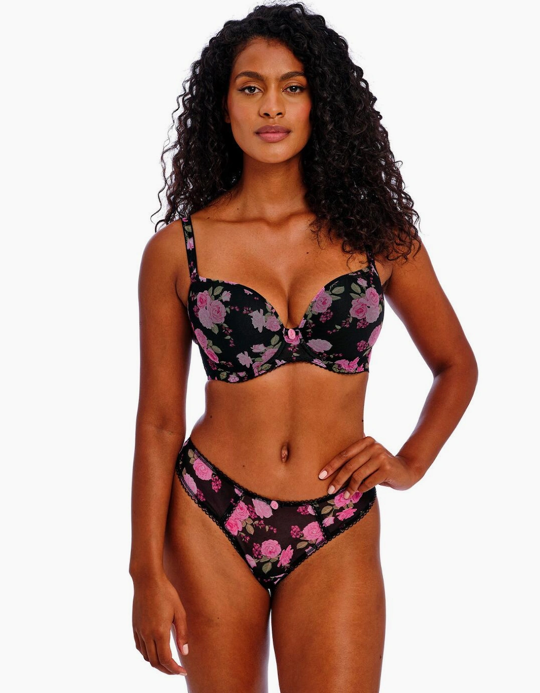 402431 Freya Rose Blossom Moulded Plunge T Shirt Bra