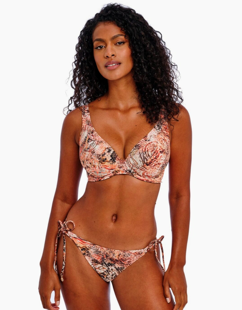 205913 Freya Desert Cat High Apex Bikini Top