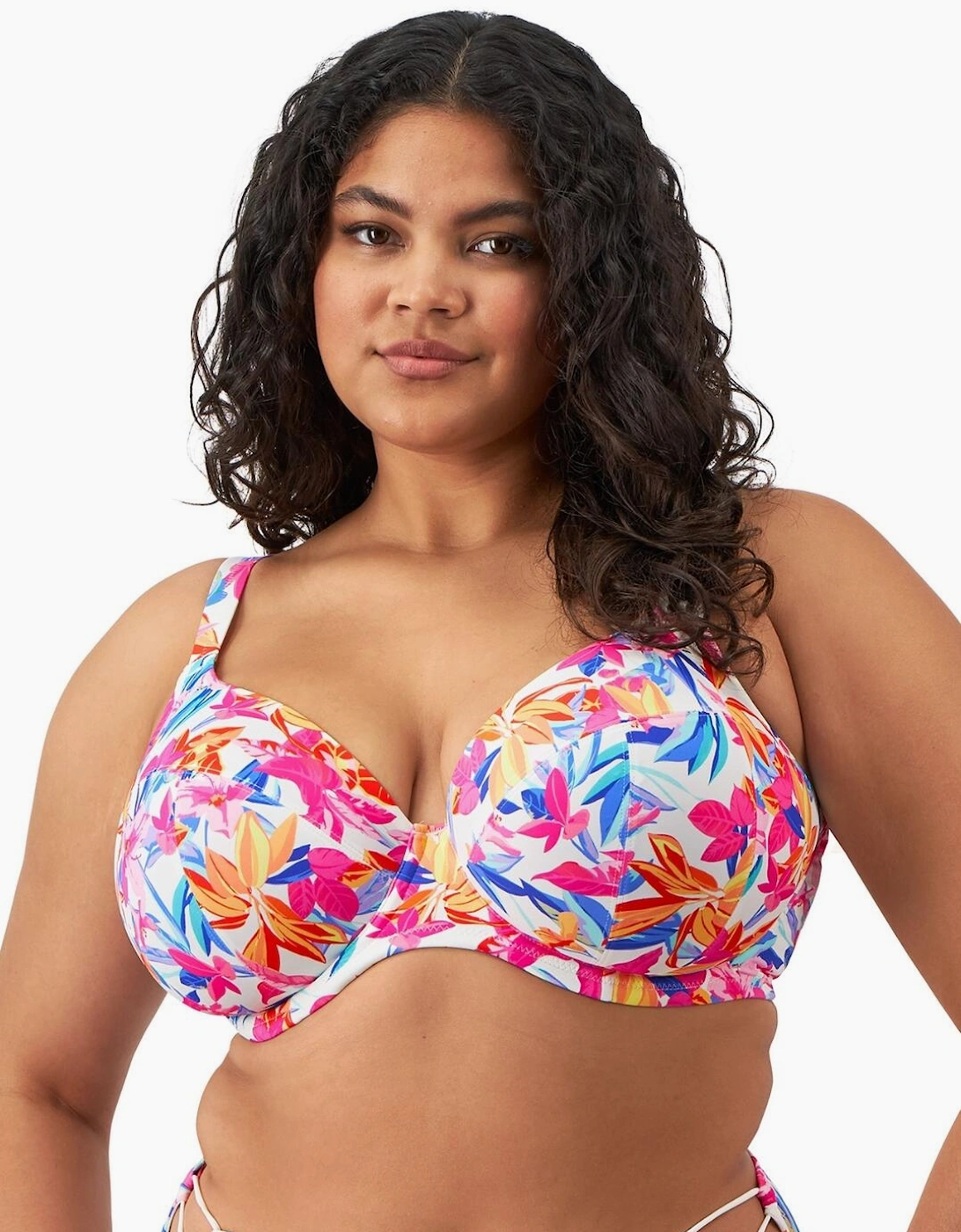 801302 Elomi Savaneta Plunge Bikini Top