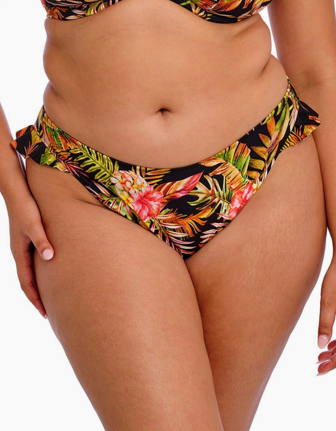 802385 Elomi Tiger Valley High Leg Bikini Brief