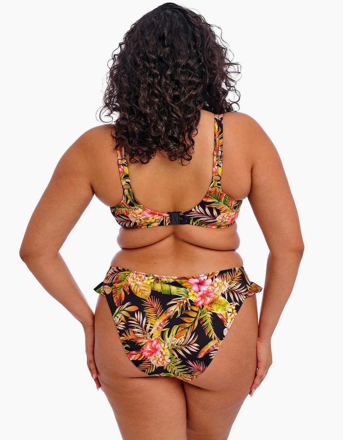 802385 Elomi Tiger Valley High Leg Bikini Brief