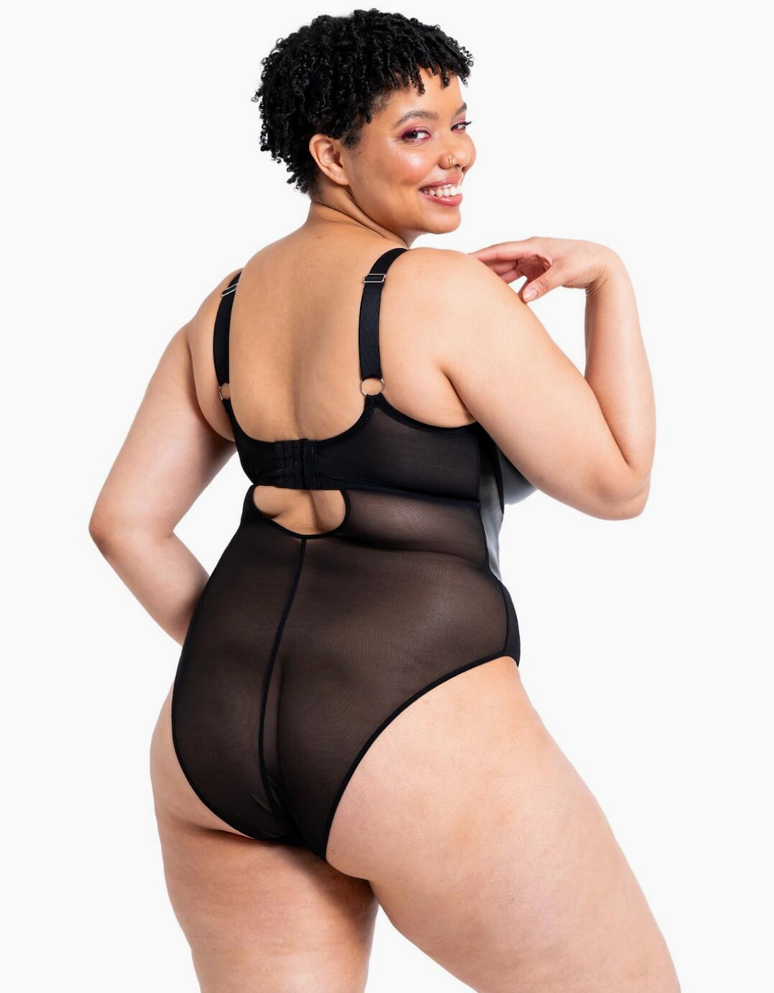 CK086704 Curvy Kate Rebelle Plunge Body Suit