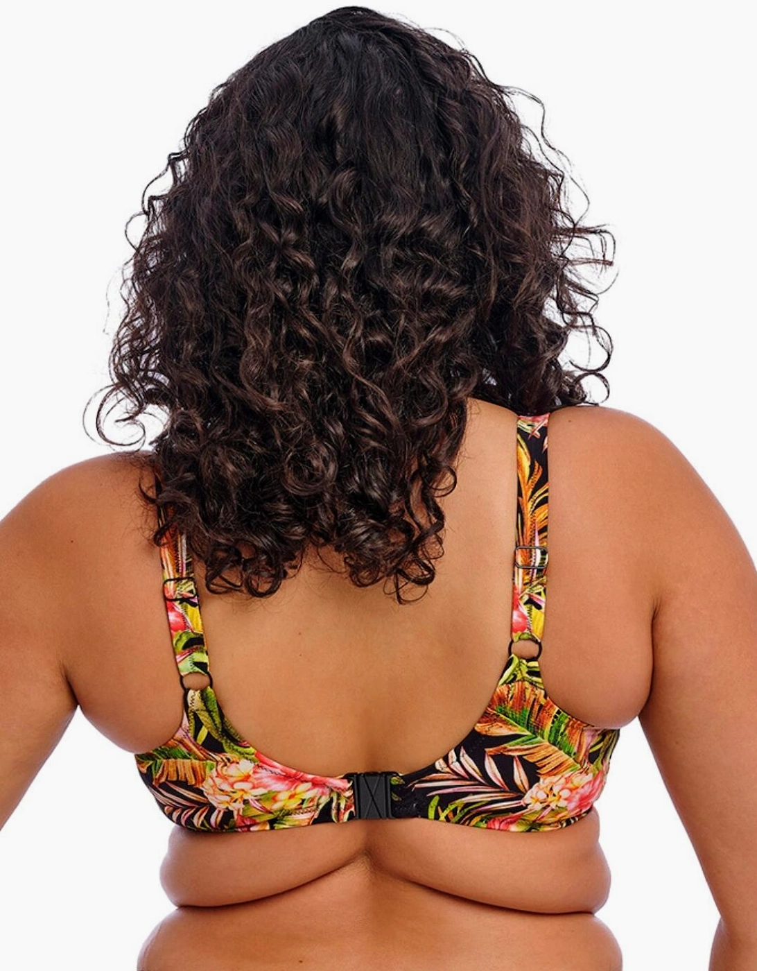 802302 Elomi Tiger Valley Plunge Bikini Top