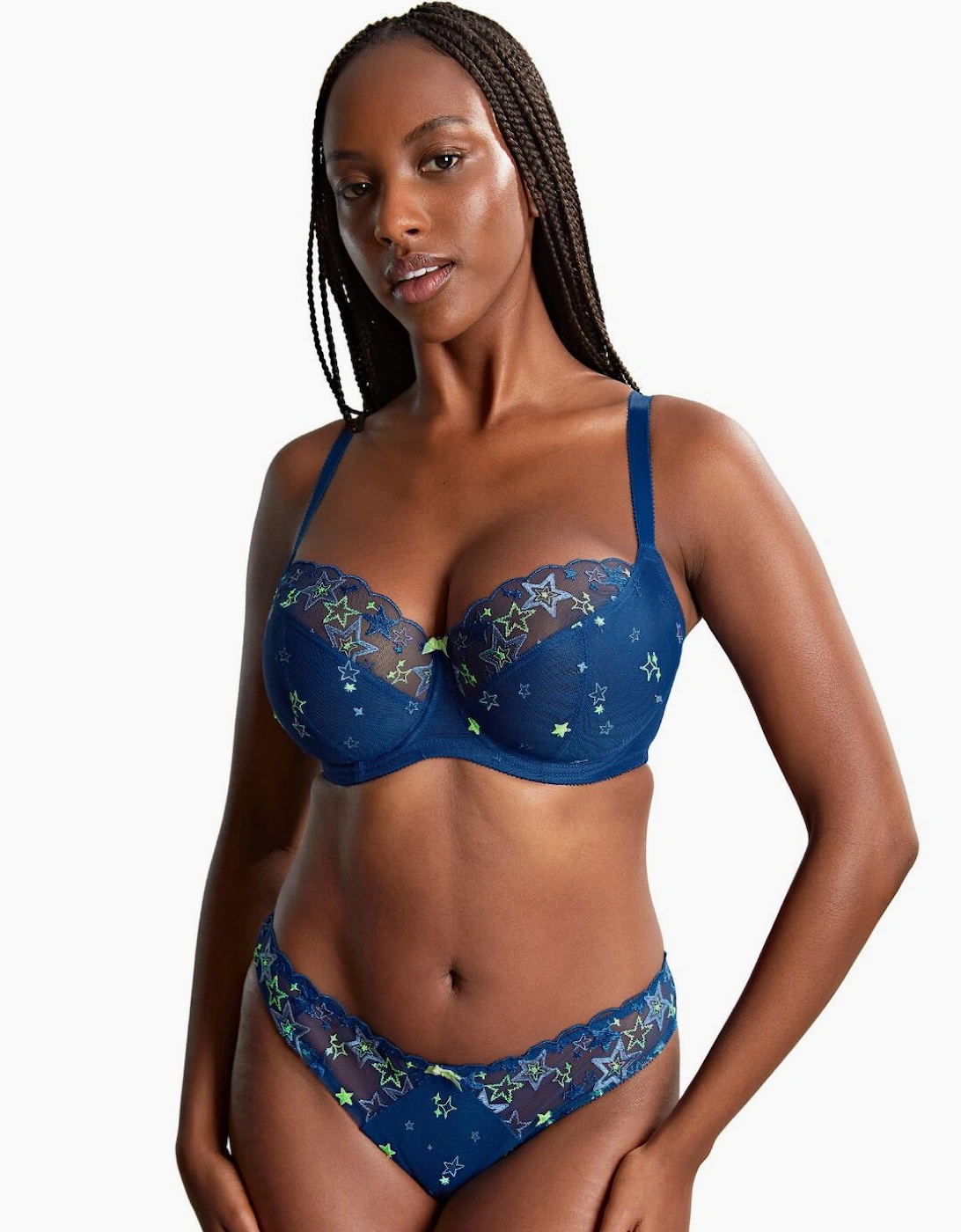 10582 Cleo by Panache Blossom Brazilian Brief