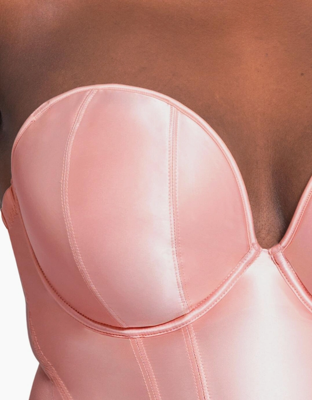 ST035704 Scantilly by Curvy Kate Classique Plunge Strapless Bodysuit