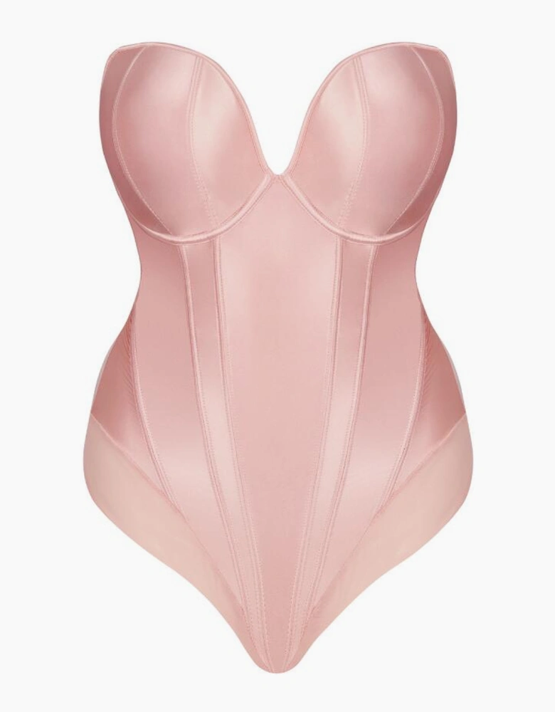 ST035704 Scantilly by Curvy Kate Classique Plunge Strapless Bodysuit