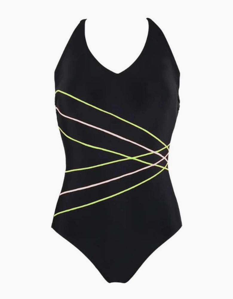 1424 Pour Moi Energy V-Neck Swimsuit
