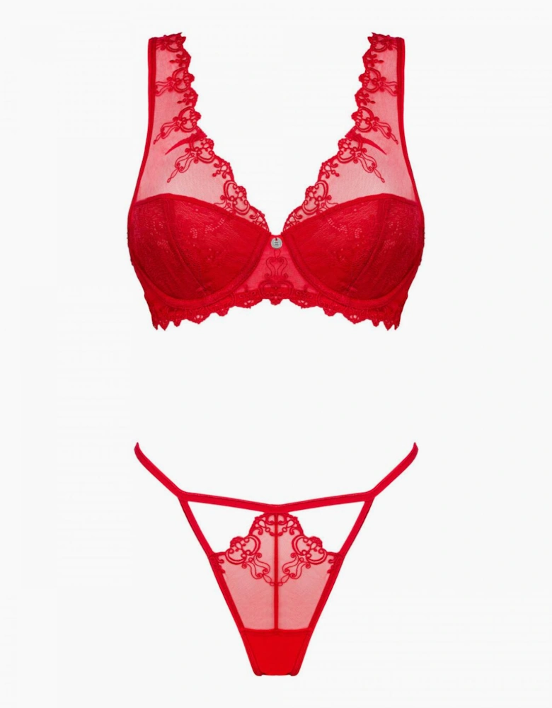 Obsessive Lonesia Bra and Brief Set