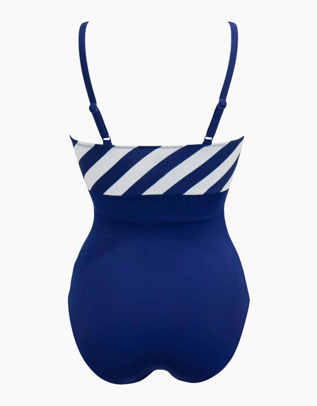 23006 Pour Moi High Line V Neck Control Swimsuit