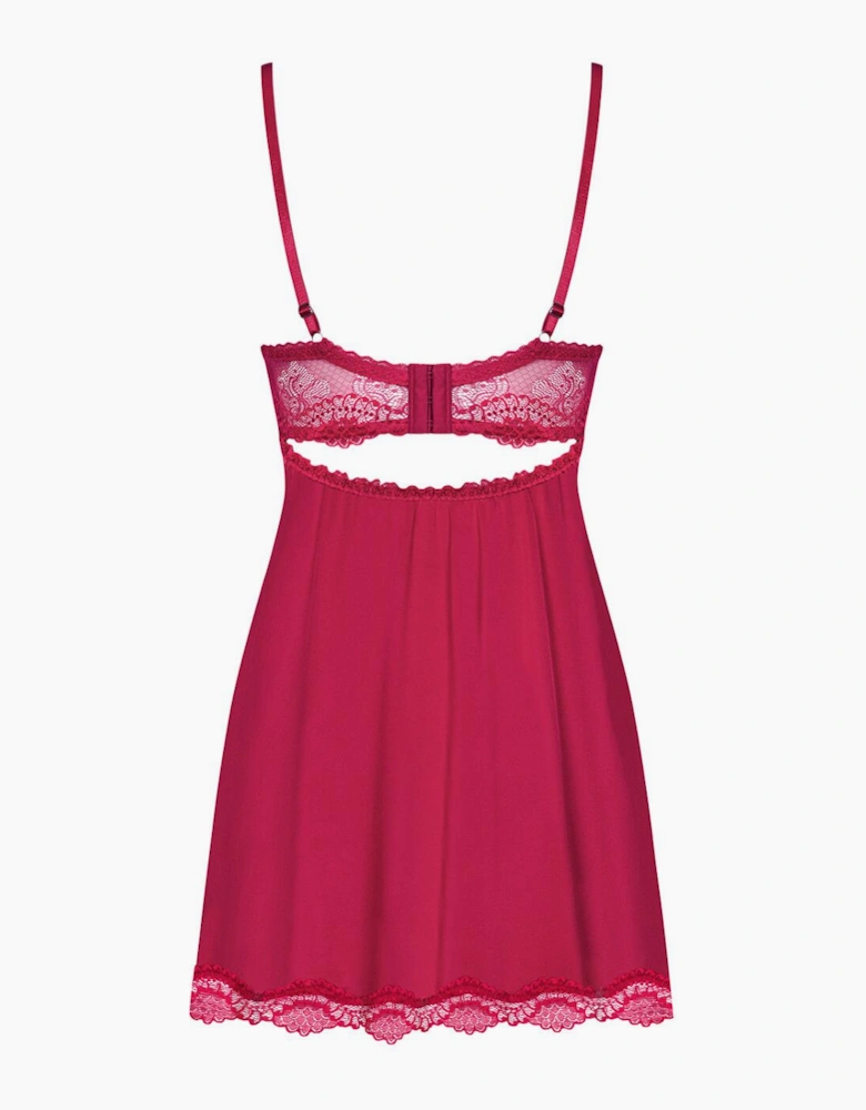 Obsessive Rosalyne Babydoll and Thong Set