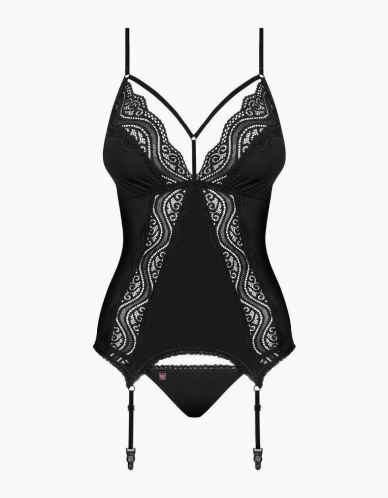 Obsessive Diyosa Corset and Thong Set