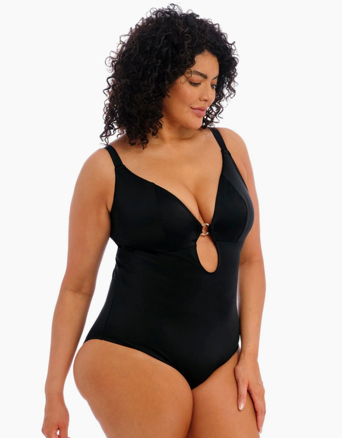 7280 Elomi Plain Sailing Plunge Swimsuit