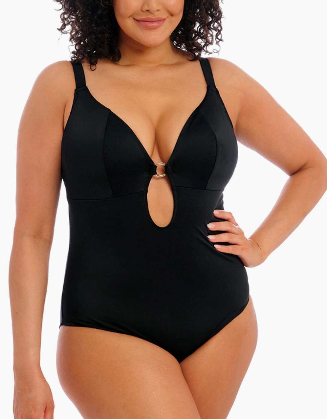 7280 Elomi Plain Sailing Plunge Swimsuit