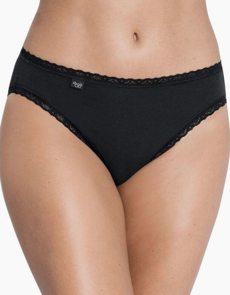 10167199 Sloggi 24/7 Cotton Lace Tai Brief 3 Pack