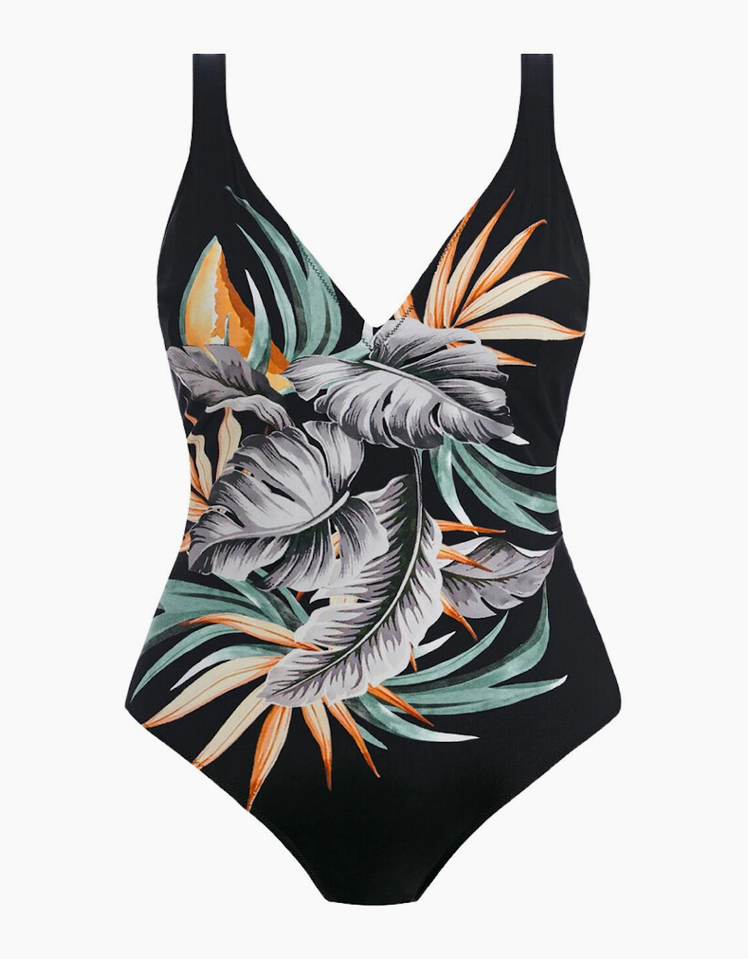 501639 Fantasie Bamboo Grove Underwired Plunge Swimsuit