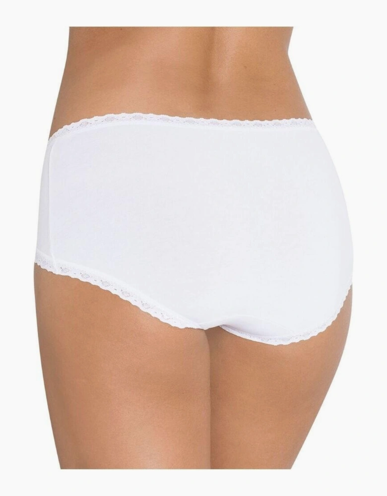 10167198 Sloggi 24/7 Cotton Lace Midi Brief 3 Pack