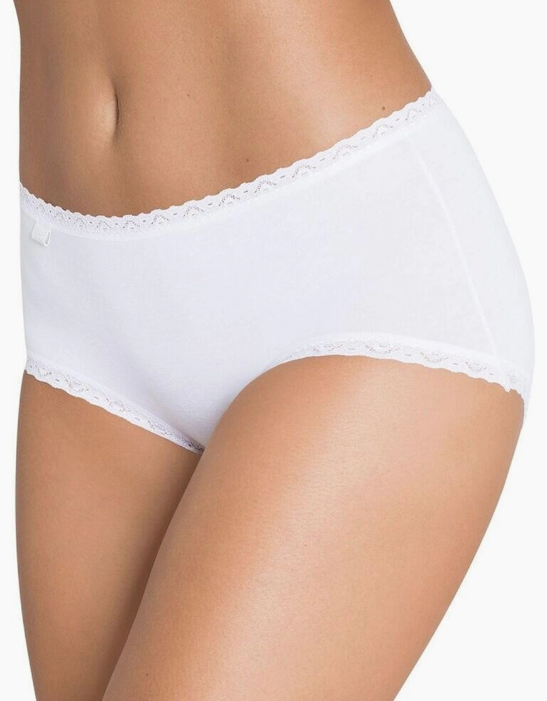 10167198 Sloggi 24/7 Cotton Lace Midi Brief 3 Pack