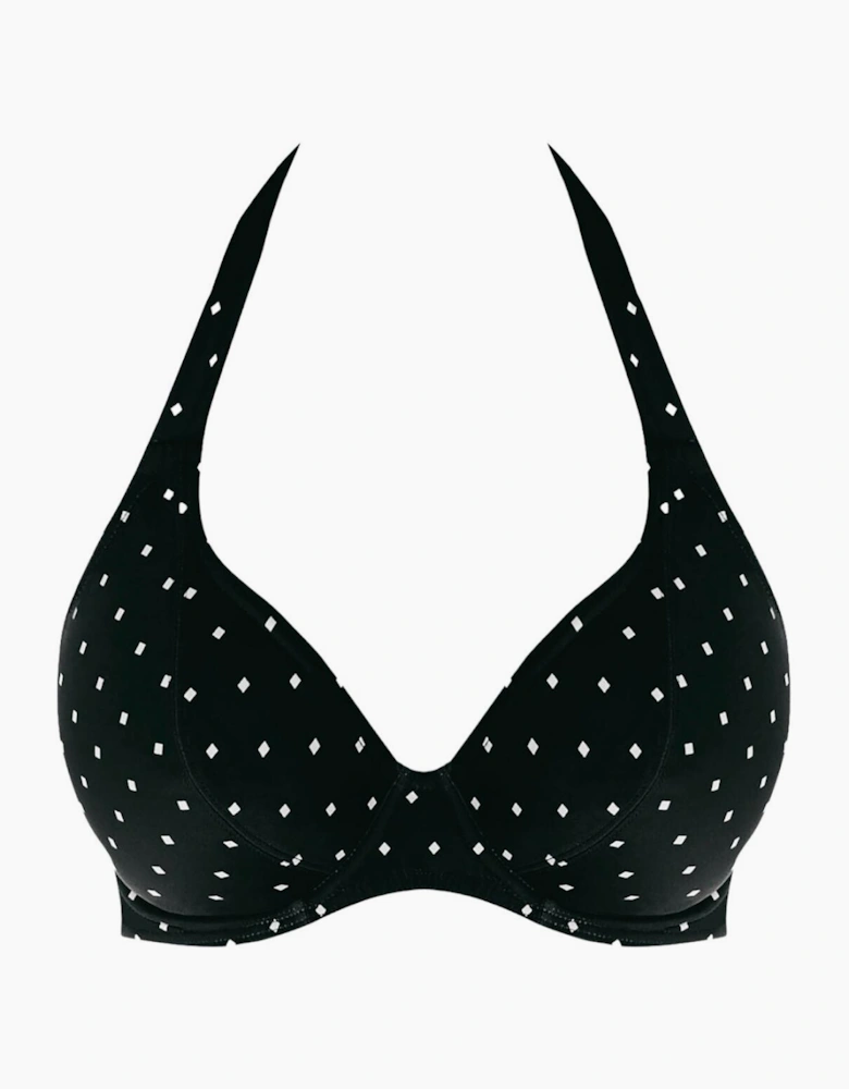 7232 Freya Jewel Cove Underwired Halter Bikini Top