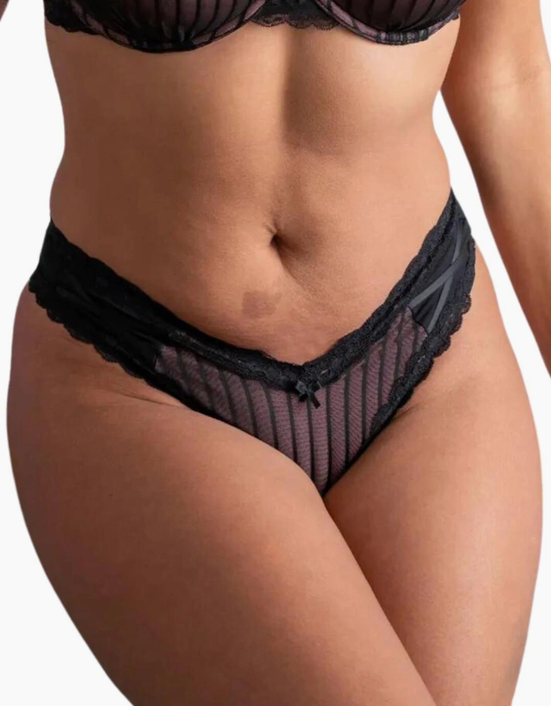 18904 Pour Moi Luxe Linear Brazilian Brief