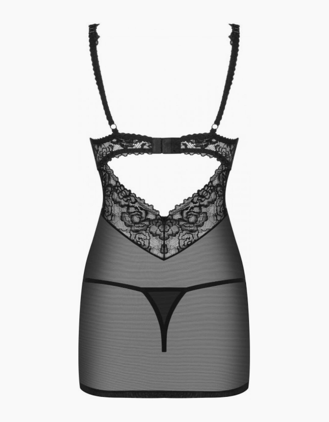 867-CHE-1 Obsessive Chemise and Thong Set