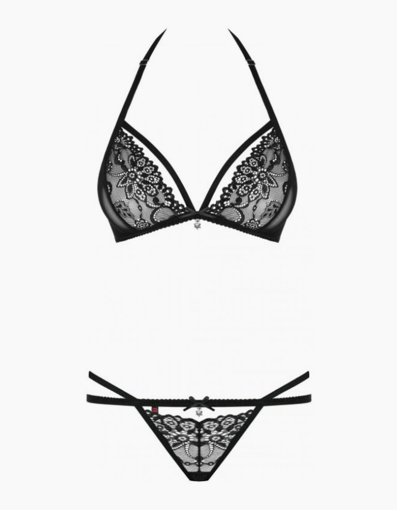 838-SET-1 Obsessive Bra and Thong Lingerie Set