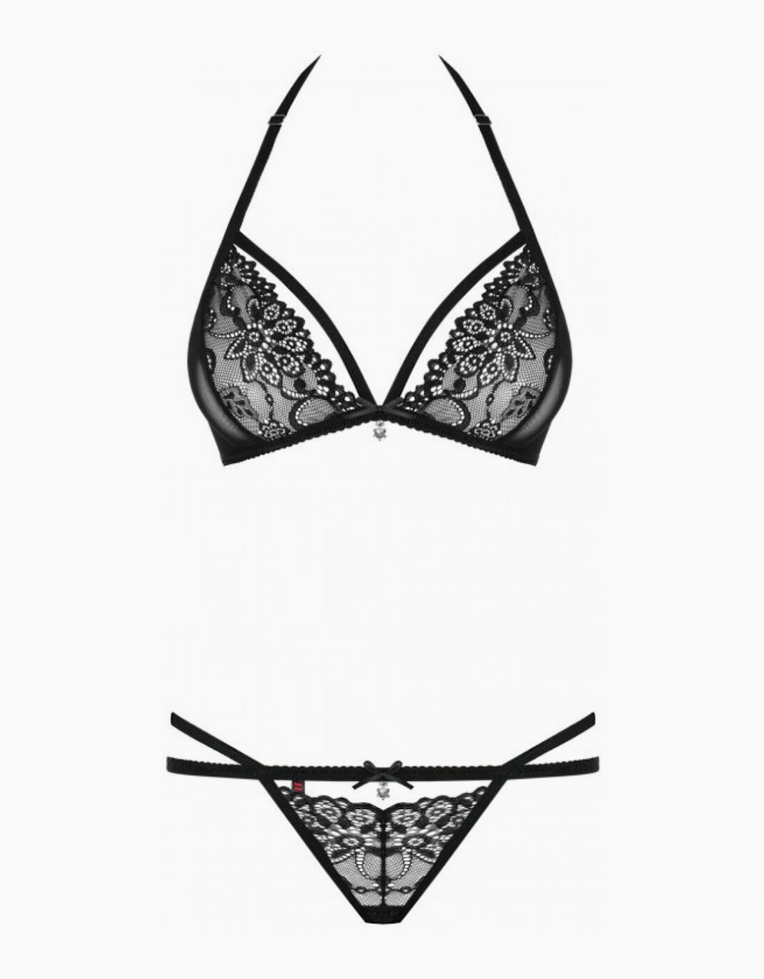 838-SET-1 Obsessive Bra and Thong Lingerie Set