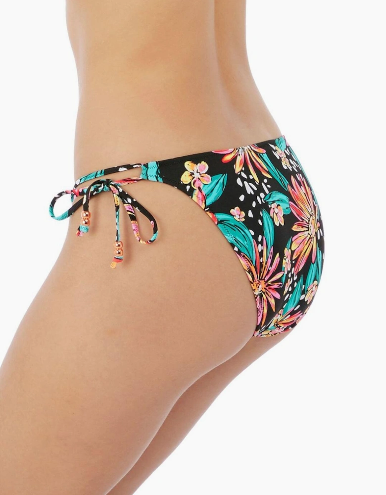 7033 Freya Wild Daisy Tie Side Bikini Brief