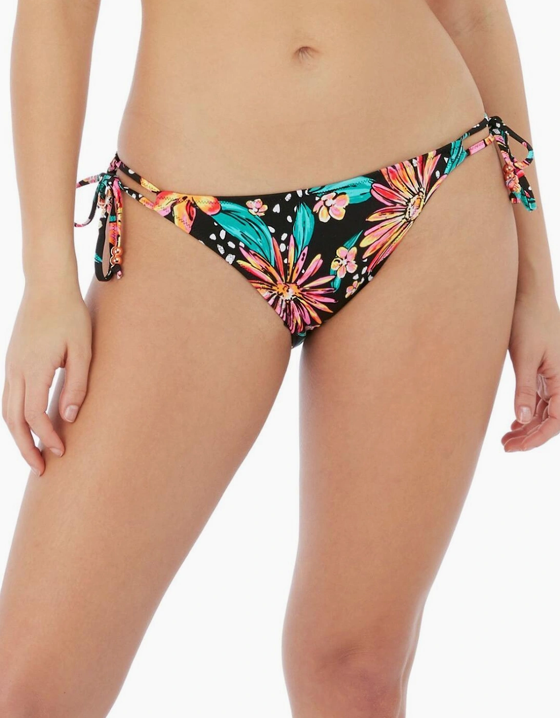 7033 Freya Wild Daisy Tie Side Bikini Brief