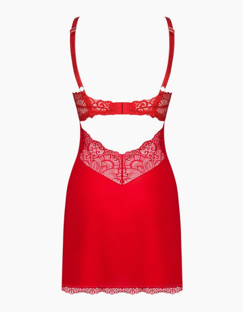 Obsessive Loventy Chemise and Thong Set