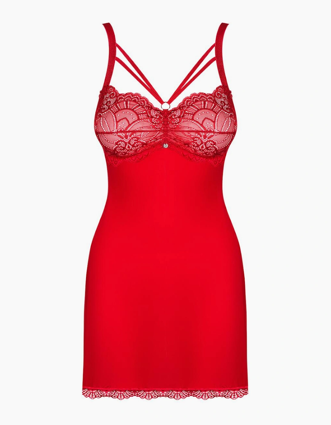Obsessive Loventy Chemise and Thong Set