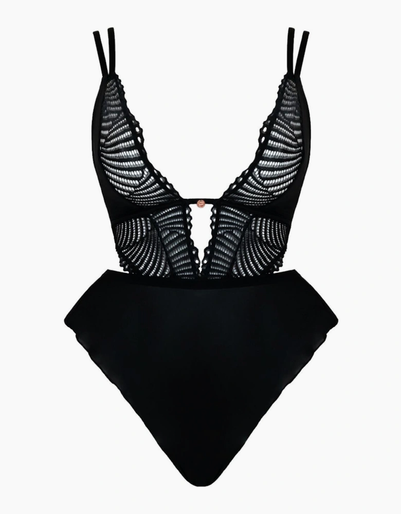 SN025327 Scantilly by Curvy Kate After Hours Stretch Lace Teddy