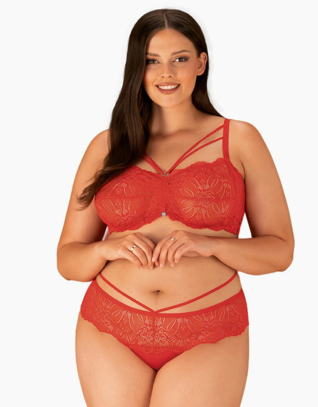 Obsessive Loventy Bra and Thong Set