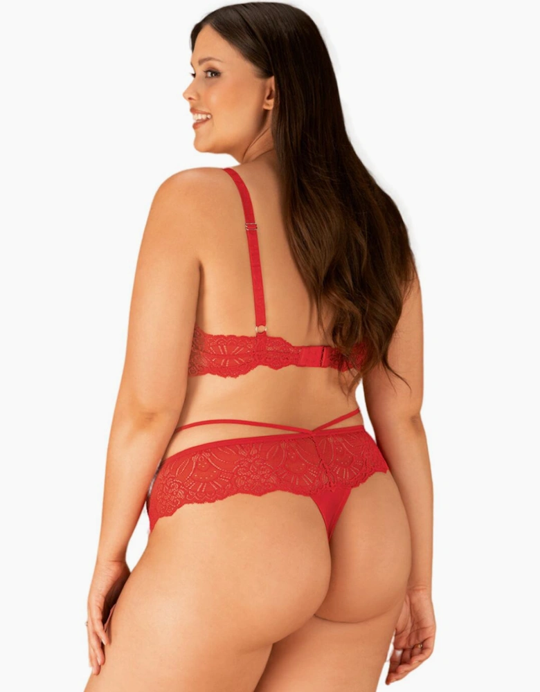 Obsessive Loventy Bra and Thong Set