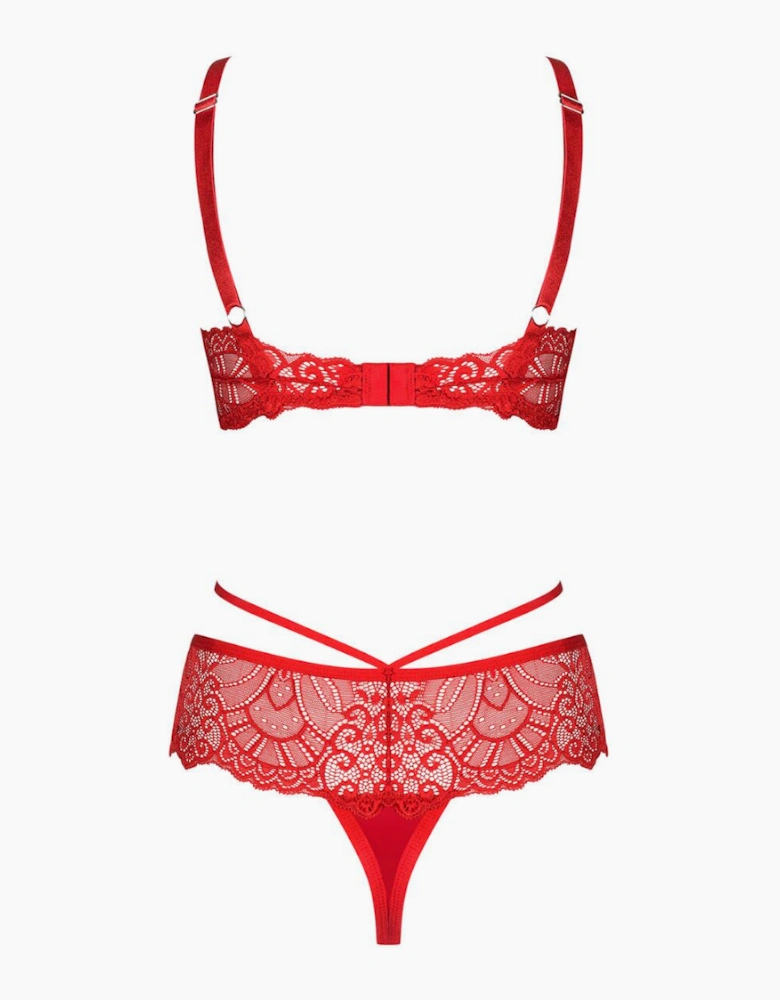 Obsessive Loventy Bra and Thong Set
