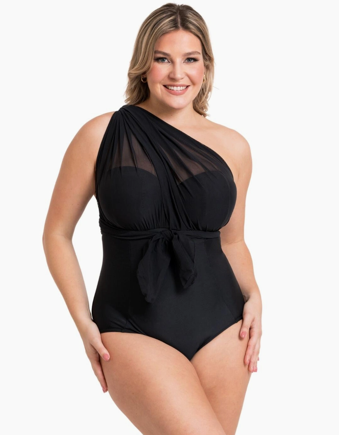 CS005600 Curvy Kate Wrapsody Bandeau Swimsuit