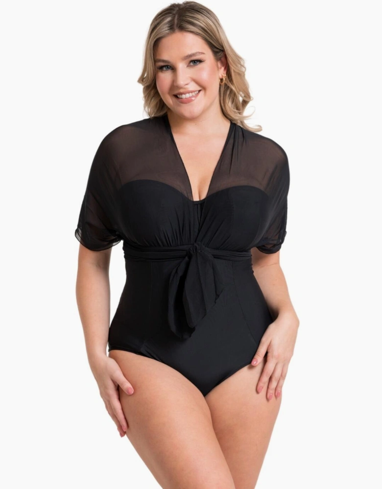 CS005600 Curvy Kate Wrapsody Bandeau Swimsuit
