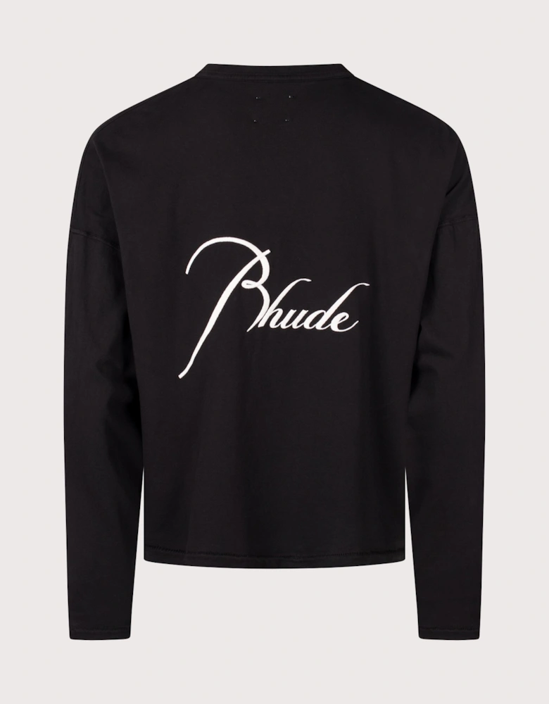Oversized Fit Classique Reverse Long Sleeve T-Shirt