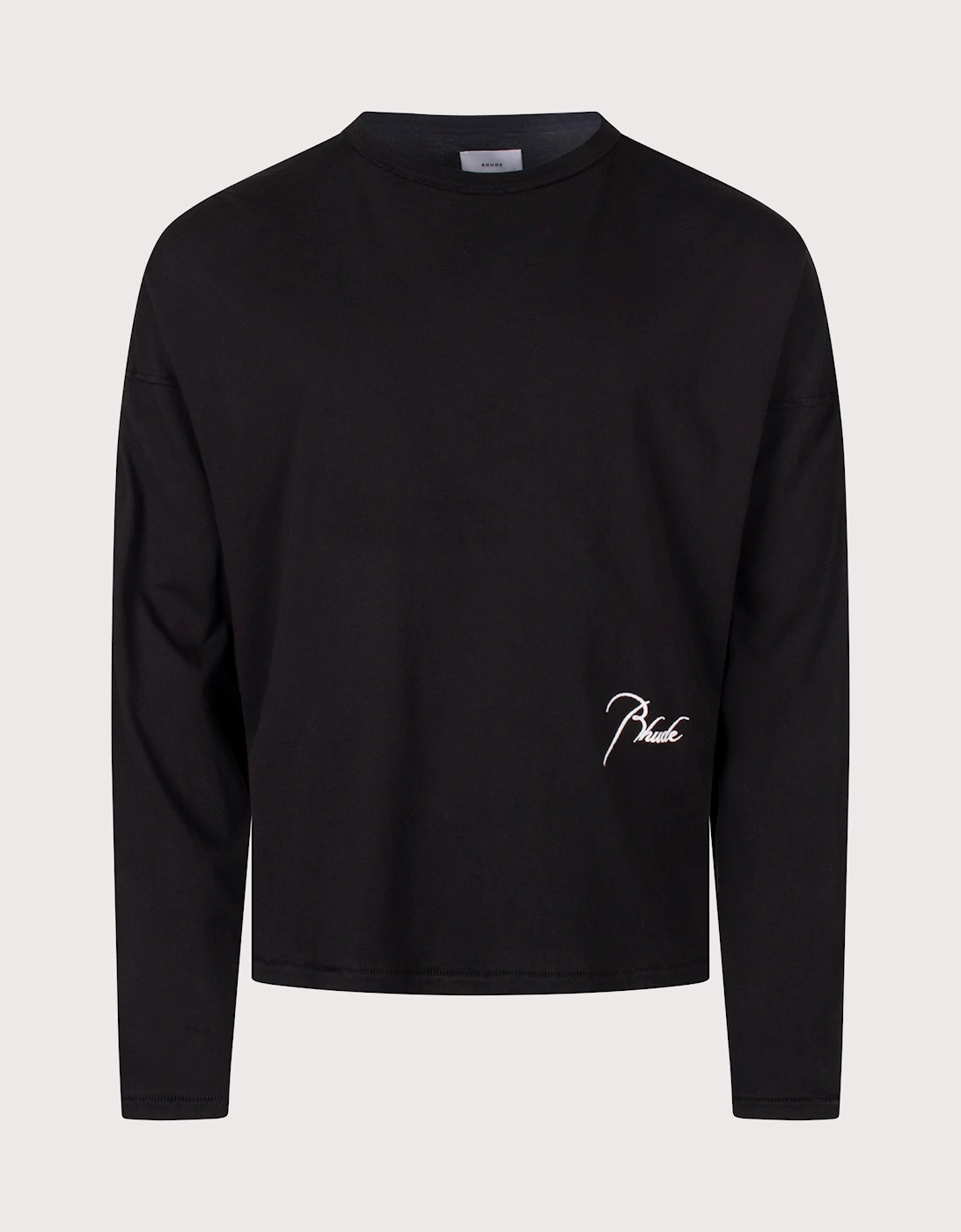 Oversized Fit Classique Reverse Long Sleeve T-Shirt