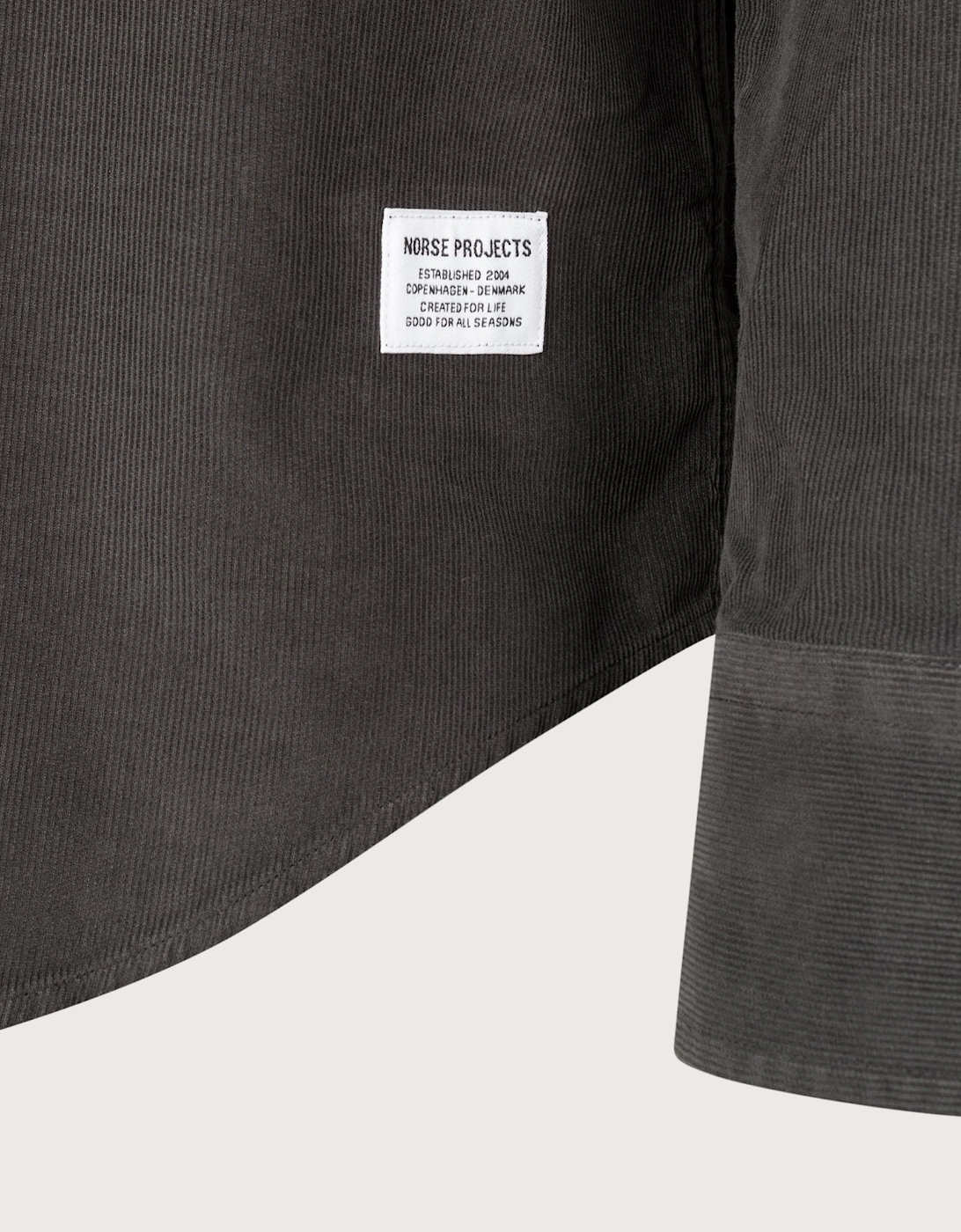 Relaxed Fit Kongshoved Micro Cord Shirt