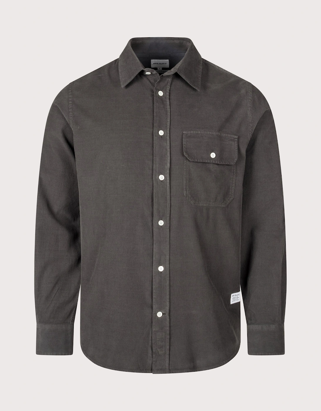 Relaxed Fit Kongshoved Micro Cord Shirt