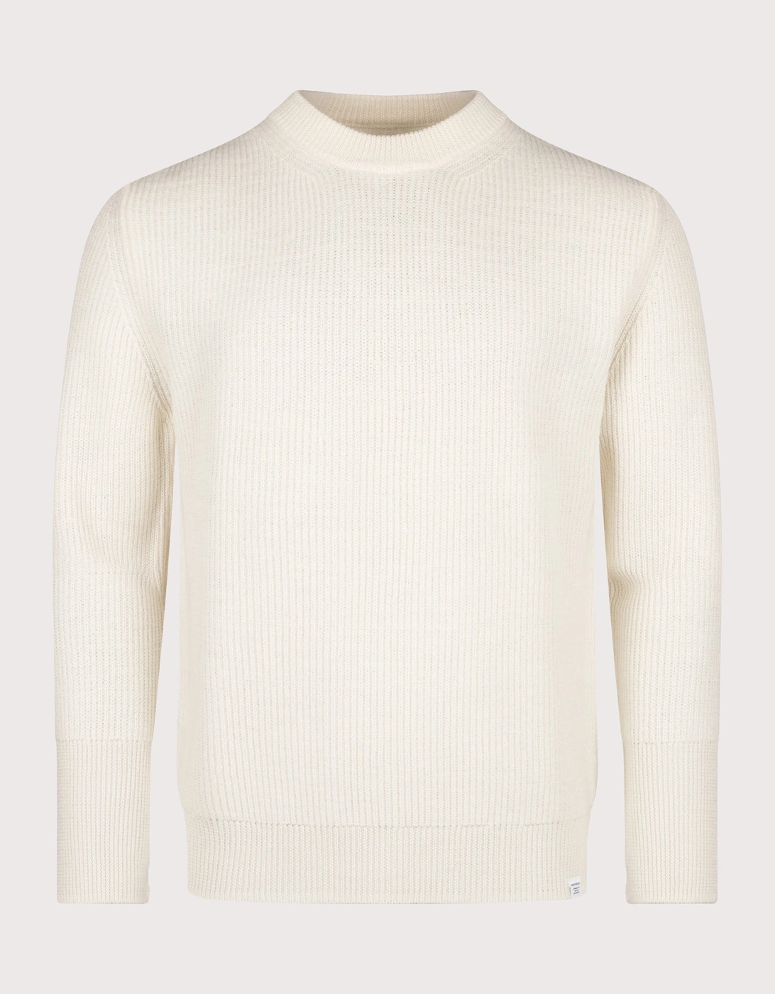 Henning Cotton Wool Rib Knit Jumper